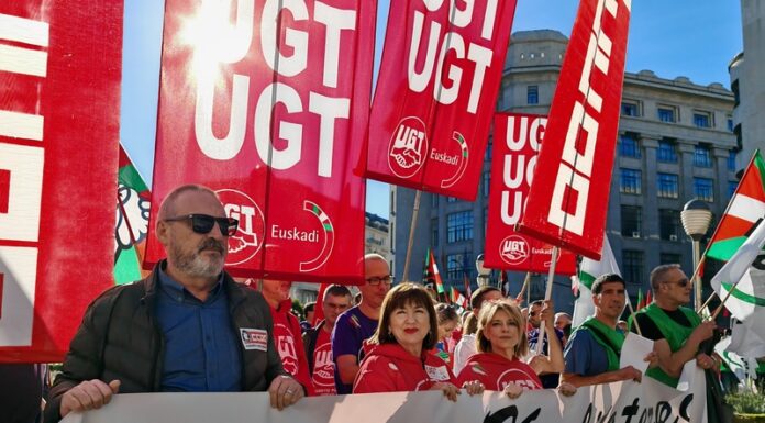 UGT reclama el contrato de relevo sin demoras y exige medidas propias para Euskadi que defiendan el poder adquisitivo de las plantillas