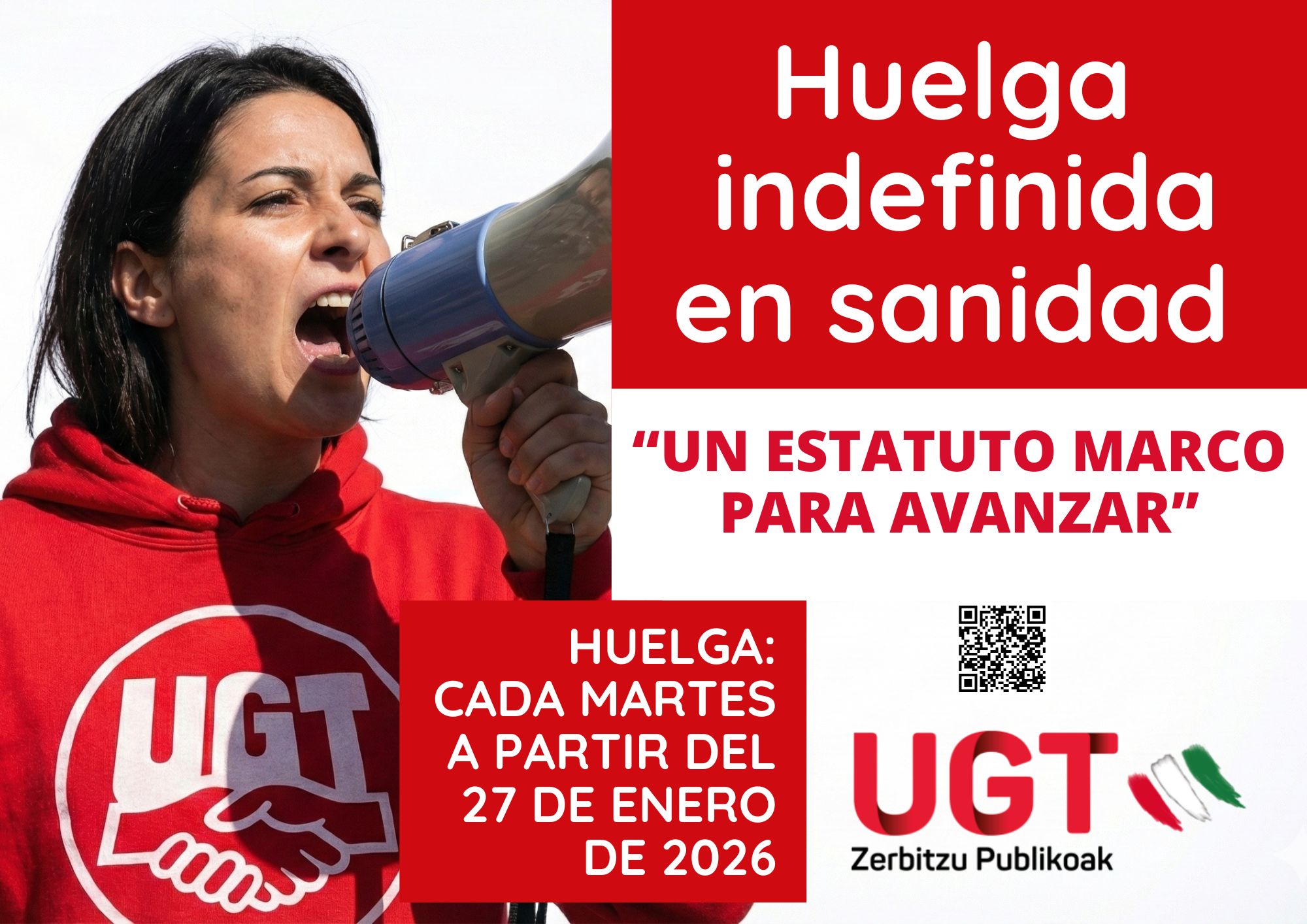 Huelga indefinida de todo el personal del SNS por el rechazo de Sanidad a acordar un Estatuto Marco para avanzar